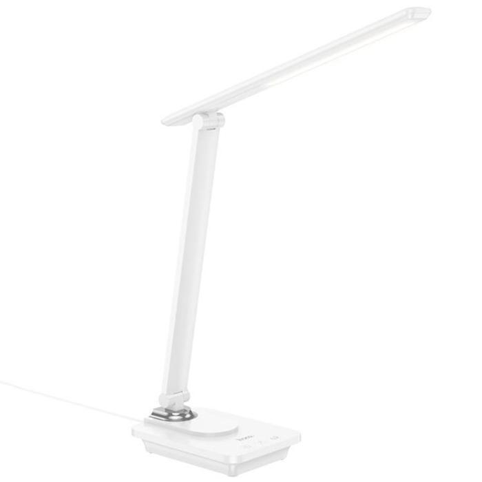Hoco - Hoco Höjbar LED-Bordslampa HX12 - Vit