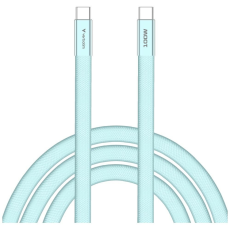 Verbatim - Verbatim USB-C Till USB-C Kabel 100W Soft Touch 1.2m - Bl&aring;