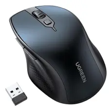 Ugreen - Ugreen Ergonomisk Trådlös Mus Bluetooth 2.4 GHz - Blå