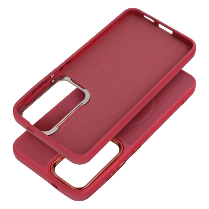 A-One Brand - Mobilskal För Galaxy S26 Ultra Magsafe Frame - Magenta