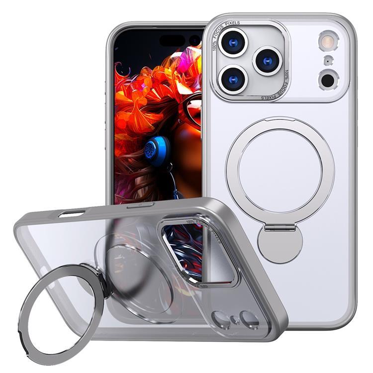 iPhone 17 Pro Mobilskal MagSafe Rotating Kickstand (Titangrå) | 2353 | AlltMobil