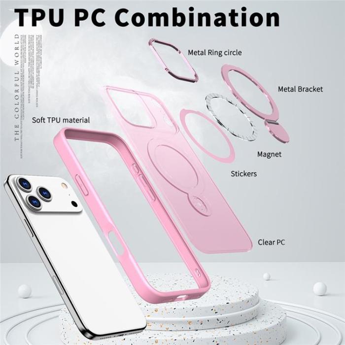 A-One Brand - iPhone 17 Pro Mobilskal MagSafe Rotating Kickstand