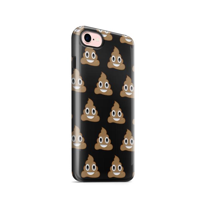 UTGATT5 - Tough mobilskal till Apple iPhone 7/8 - Poop Emoji