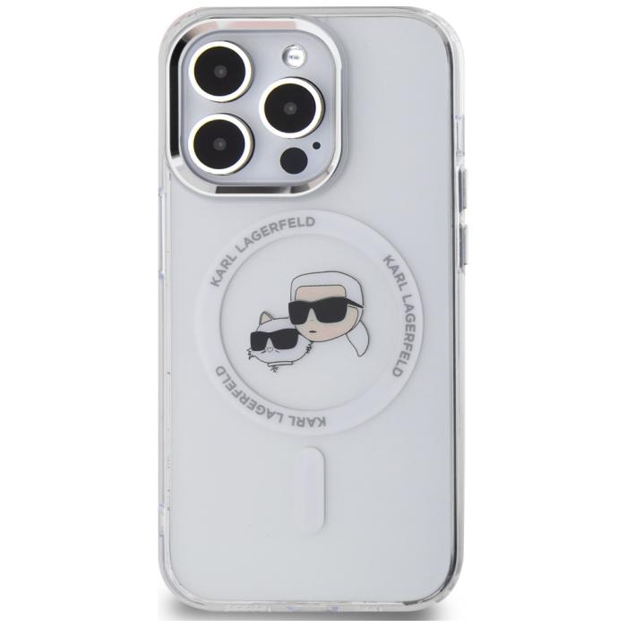 KARL LAGERFELD - Karl Lagerfeld Mobilskal till iPhone 14 Pro MagSafe Karl & Choupette