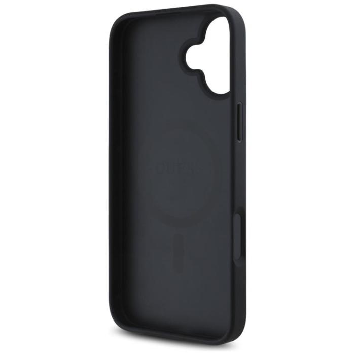 Guess - Guess iPhone 16 Mobilskal MagSafe 4G Circle - Svart