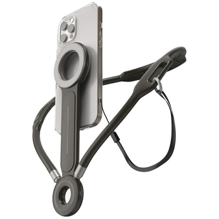 4smarts Magnetisk MagSafe Halshållare för Mobil - Svart | 5566 | AlltMobil