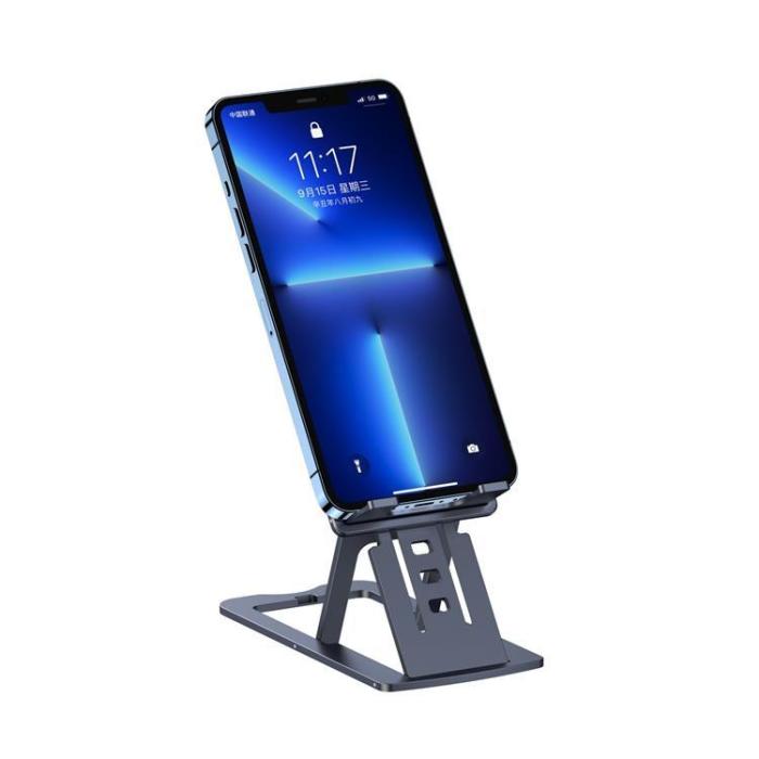 Choetech - Choetech Smartphone/Surfplattet Hopfällbart Stand - Grå