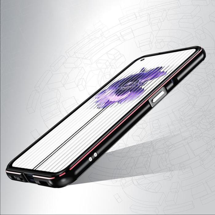 A-One Brand - Nothing Phone 1 Skal Metall Bumper - Silver