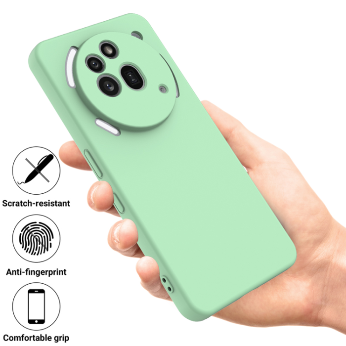 A-One Brand - Nothing Phone (3a) Pro Mobilskal Liquid Silikon med Handrem