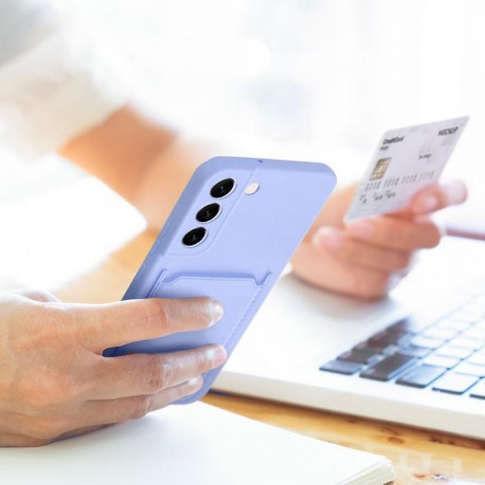 OEM - Galaxy A05s Korthållare Mobilskal - Violet
