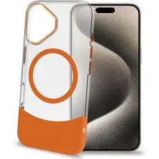 Celly - Celly Mobilskal till iPhone 16 MagSafe Magdual - Orange