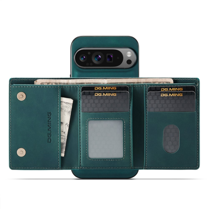 DG.MING - DG.MING Google Pixel 10 Pro XL Plånboksfodral Detatchable M1