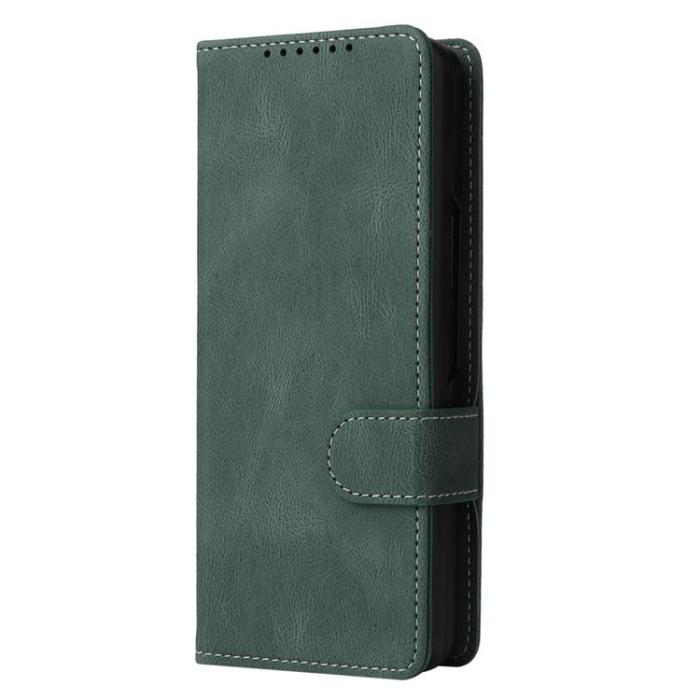A-One Brand - Galaxy Z Fold 4 Plånboksfodral 2in1 Detachable - Grön