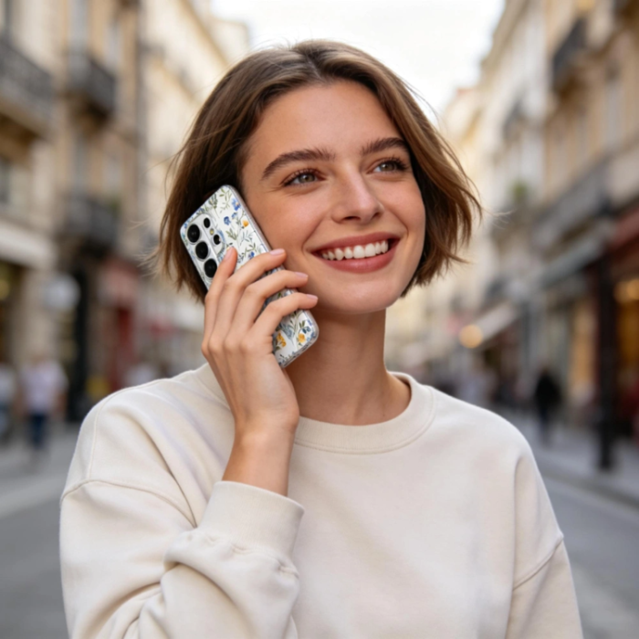 Tech-Protect - Tech-Protect Mobilskal För Galaxy S26 Ultra Flexair - Spring Flowers