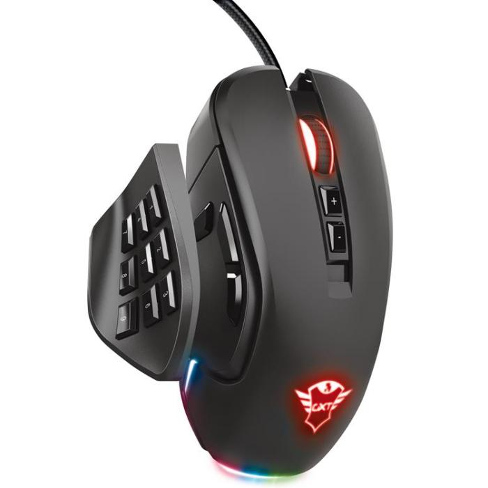 UTGATT1 - TRUST GXT 970 Morfix Customisable Gaming Mouse