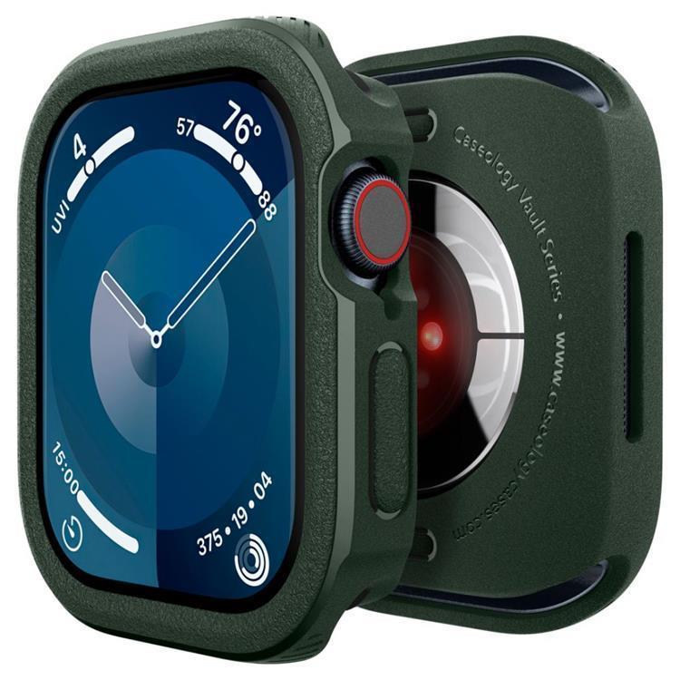 Caseology Apple Watch 46mm Series 10 Skal Vault - Grön
