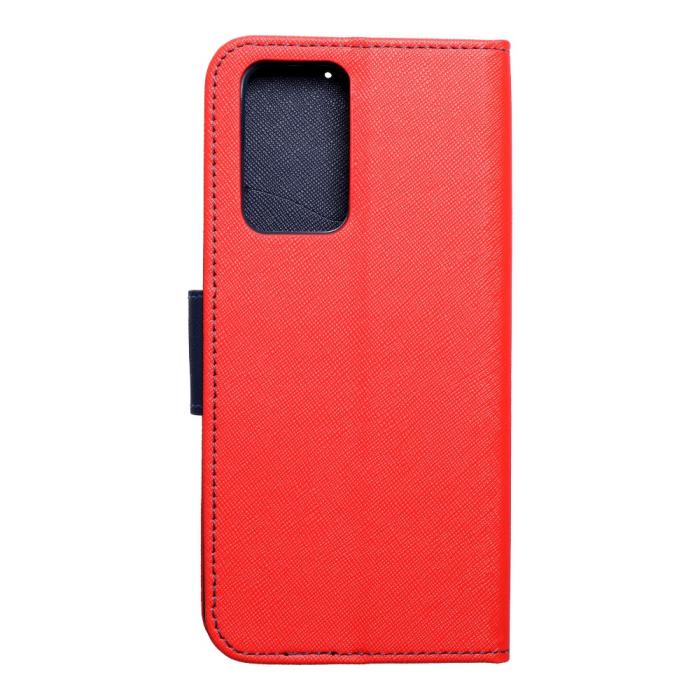 Forcell - Fancy Fodral till Xiaomi Redmi Note 10 Pro/10 Pro Max - Röd navy