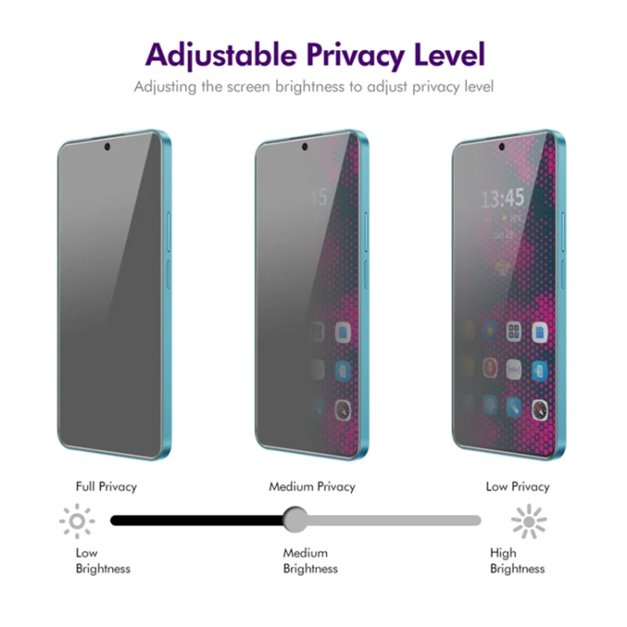 Boom of Sweden - [2-Pack] BOOM Galaxy A36/Galaxy A56 Härdat Glas Skärmskydd Privacy