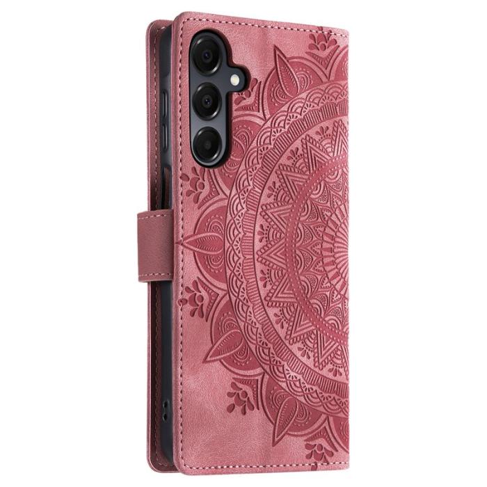 OEM - Style 018 Samsung Galaxy A55 5G Plånboksfodral Konstläder - Roséguld
