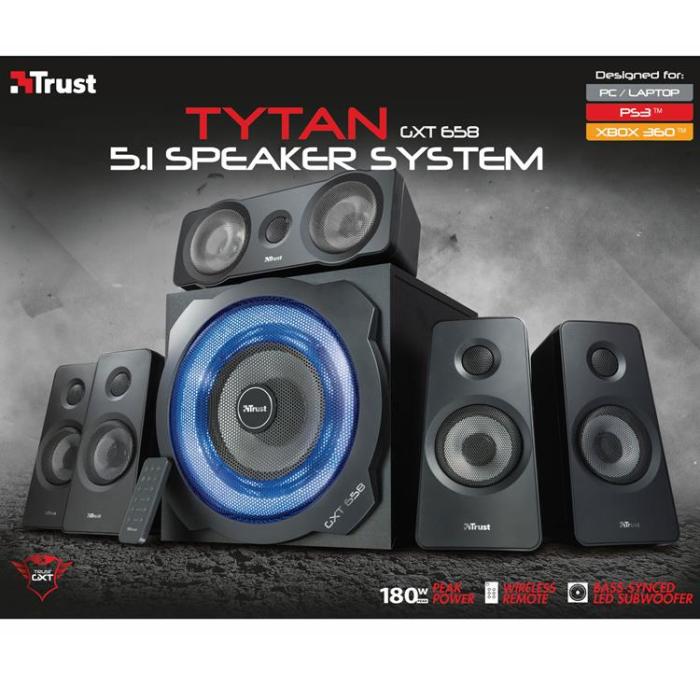 UTGATT1 - TRUST GXT 658 5.1 Surround System