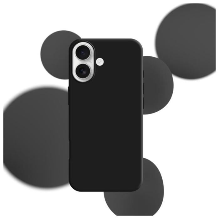 3MK - 3MK iPhone 17 Mobilskal Silikon - Svart