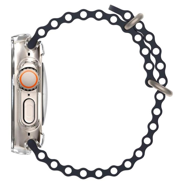 UTGATT - Spigen Apple Watch Ultra 1/2 (49mm) Skal Tough Armor - Crystal Clear