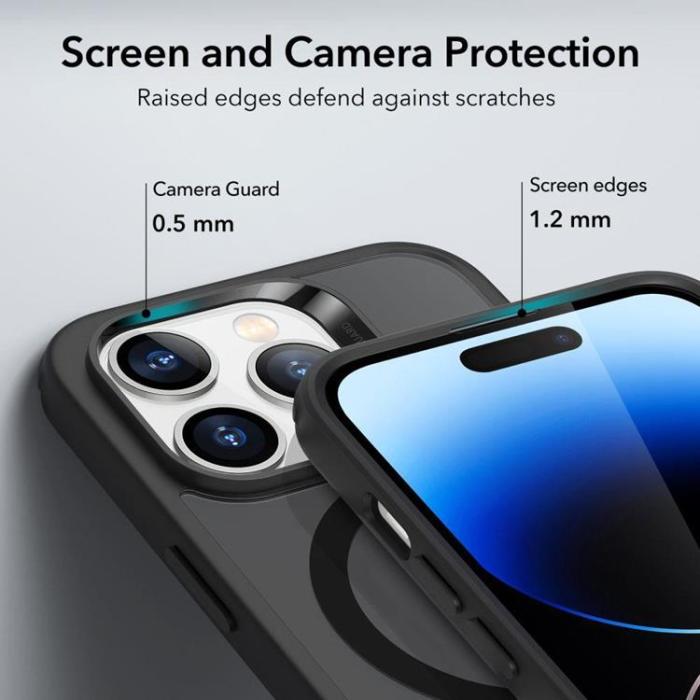 ESR - ESR iPhone 14 Pro Magsafe Skal Ch Halolock - Frosted Svart