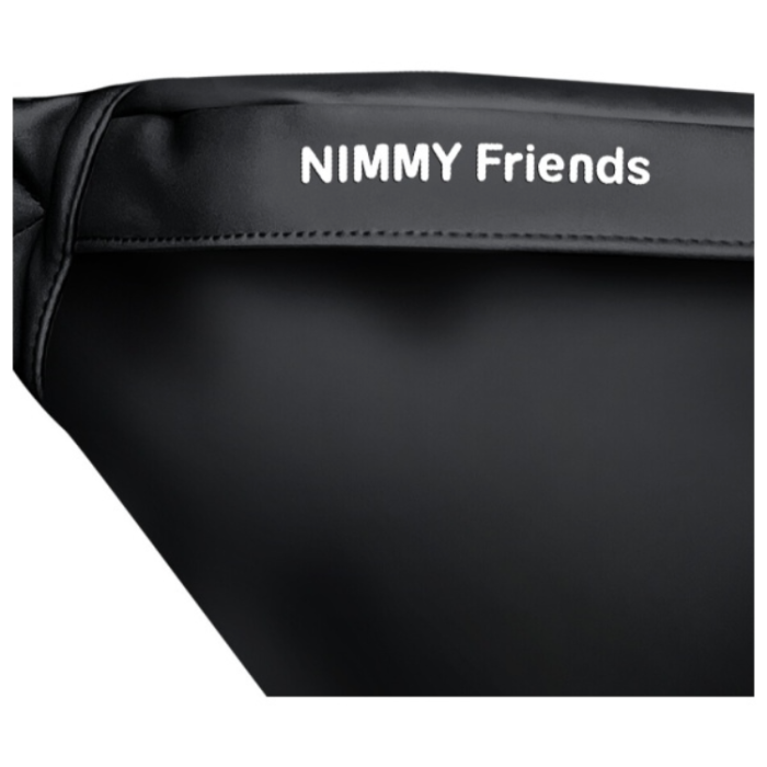 NIMMY - Nimmy Axelväska Crossbody Glasses Cool Dog - Svart