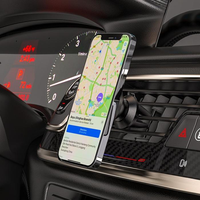 Hoco - HOCO Mobilhållare till ventgaller Svart (CA81)
