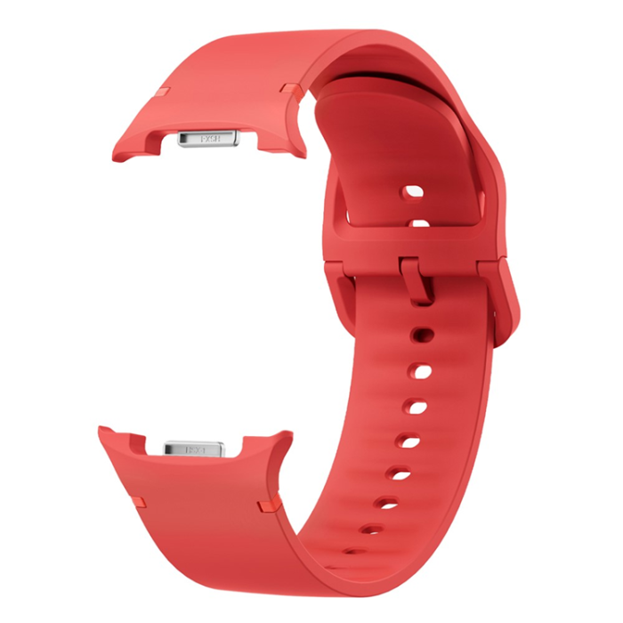 KALEBOL - Kalebol Galaxy Watch 8 (40/44/46mm) Armband Silikon - Röd