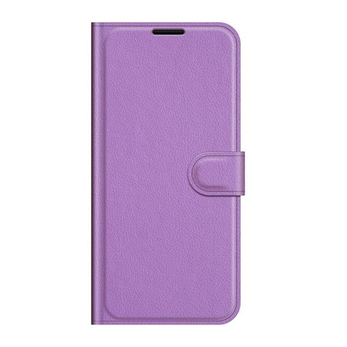 OEM - Litchi Magnetic Fodral Galaxy S22 Plus 5G - Lila