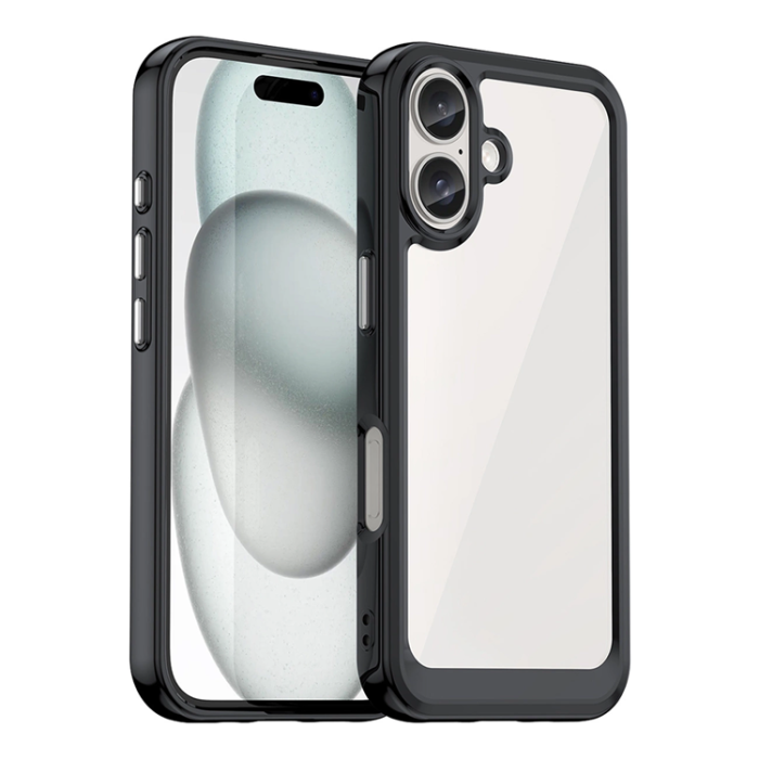 OEM - iPhone 16 Plus Mobilskal Outer Space - Svart