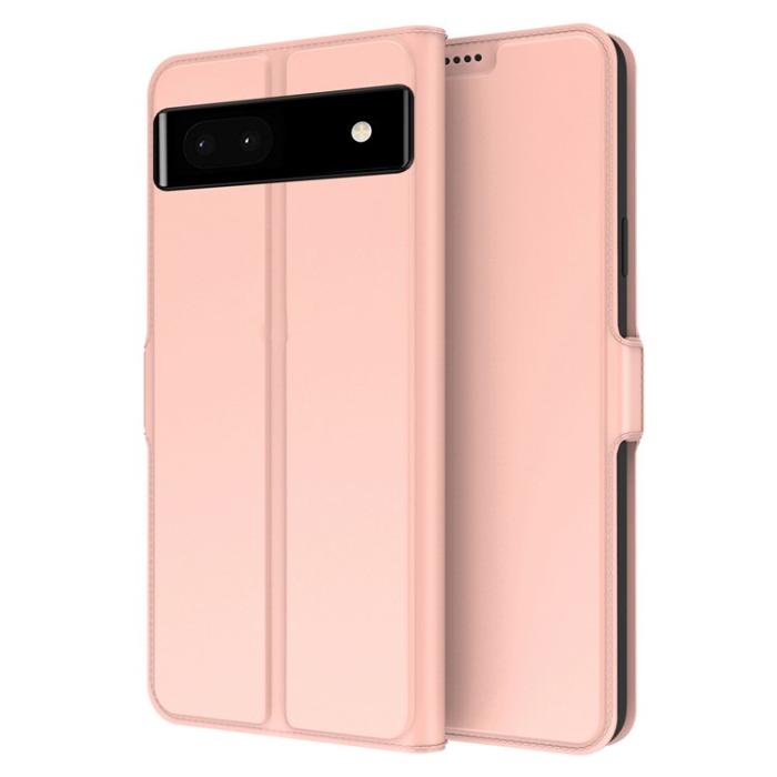 A-One Brand - Google Pixel 6a Plånboksfodral Magnetic Folio - Rosa Guld