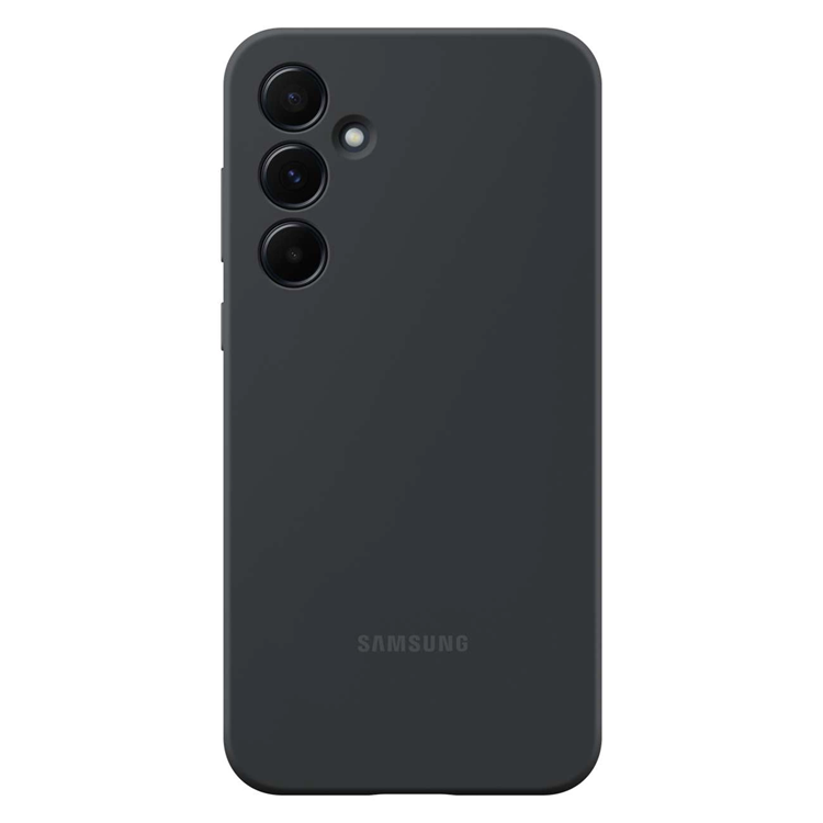 Samsung Galaxy A55 Mobilskal Silikon - Svart | 2353 | AlltMobil