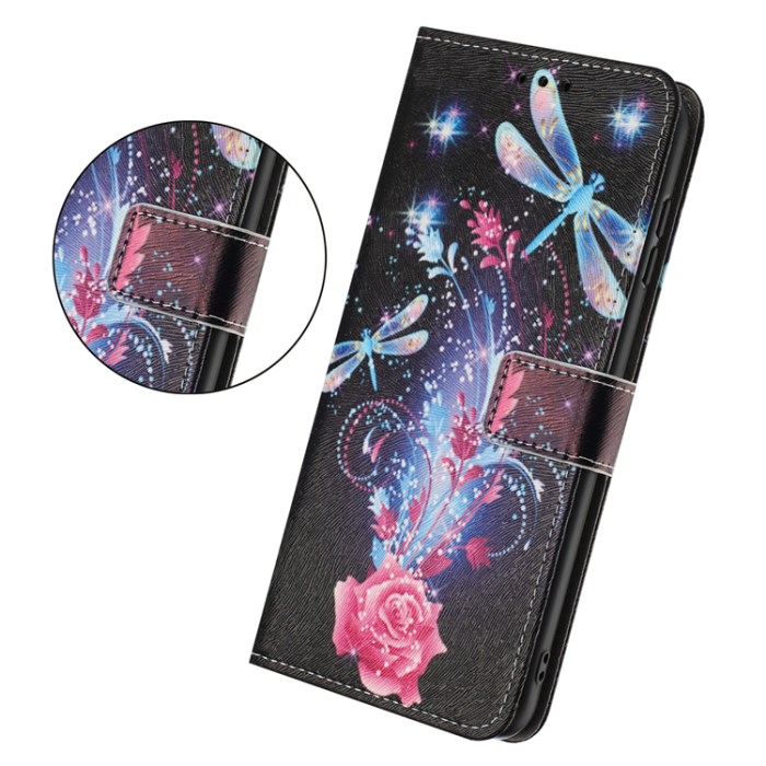 A-One Brand - Sony Xperia 10 VII Plånboksfodral Pattern Printing - Dragonfly