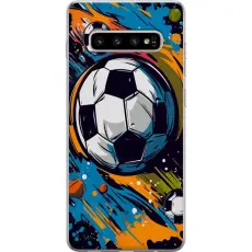 Gustaf - Mobilskal till Samsung Galaxy S10+ med Fotbollar