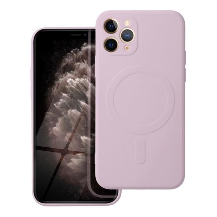 OEM - iPhone 11 Pro Magsafe Skal Silikon - Rosa
