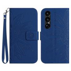 A-One Brand - Sony Xperia 1 VII Plånboksfodral Med Handledsrem - Sapphire