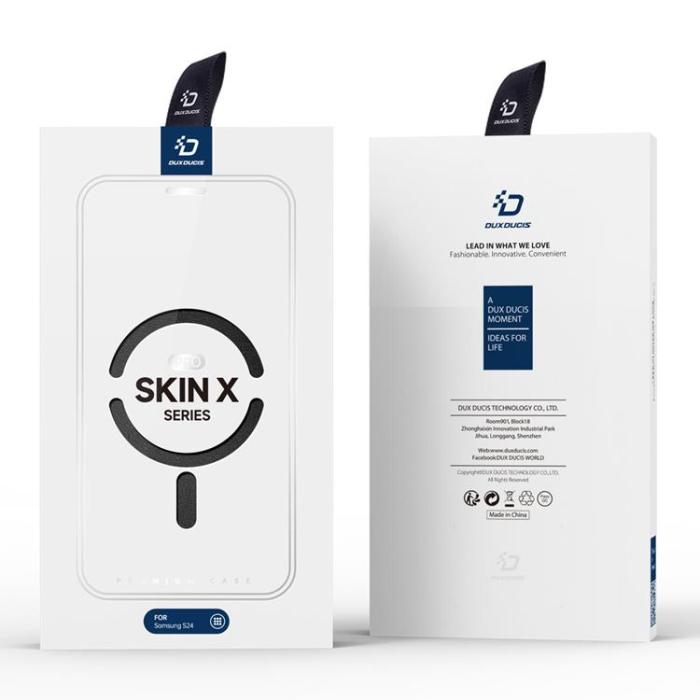 Dux Ducis - Dux Ducis Galaxy S24 Plus Plånboksfodral Magsfae Skin X Pro - Svart