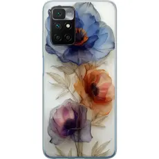 Gustaf - Mobilskal till Xiaomi Redmi 10 med Silkesblommor