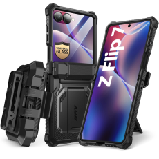 SupCase - SupCase Galaxy Z Flip 7 Mobilskal IBLSN Armor Box - Svart