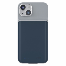 A-One Brand - iPhone 13 Batteriskal 6800mAh - Blå