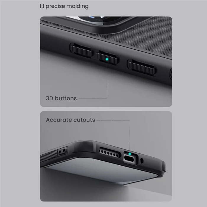 Nillkin - Nillkin Xiaomi 15 Pro Mobilskal Frosted Shield Pro - Grön