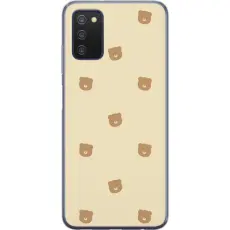 Gustaf - Mobilskal till Samsung Galaxy A03s med Bj&ouml;rnm&ouml;nster