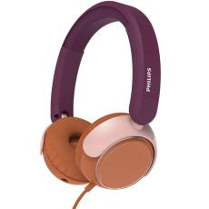 Philips - PHILIPS On-Ear Hörlurar Barn Volymbegränsning 85dB Kabel - Magentalila