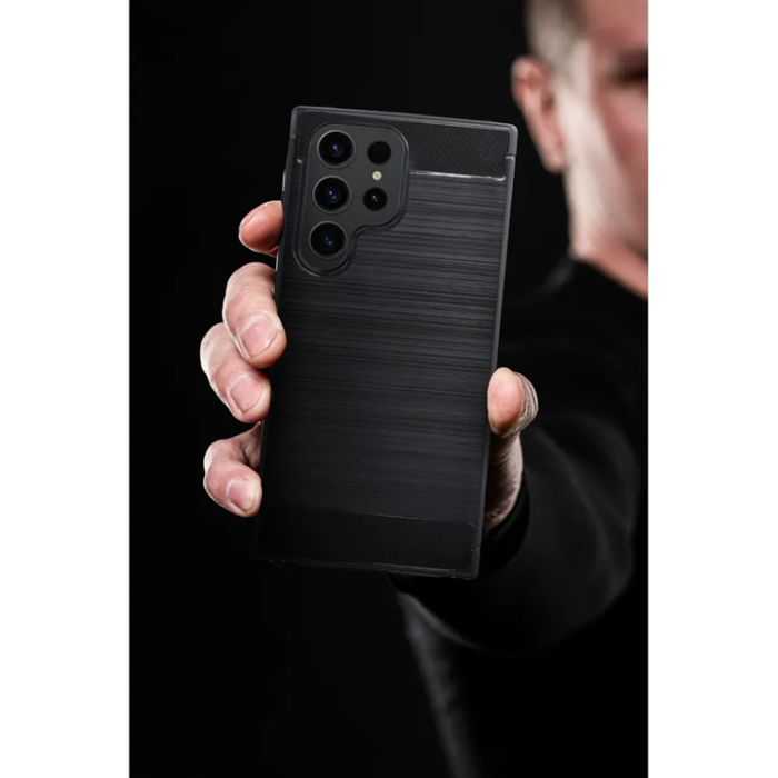 OEM - Galaxy S25 Mobilskal Carbon - Svart
