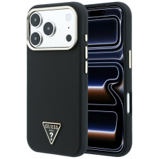 Guess - Guess Mobilskal F&ouml;r iPhone 18 Pro Max/17 Pro Max Magsafe Kevlar Triangle Logo