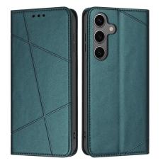 OEM - Pl&aring;nboksfodral f&ouml;r Samsung Galaxy S26 Konstl&auml;der St&auml;ll - Gr&ouml;n
