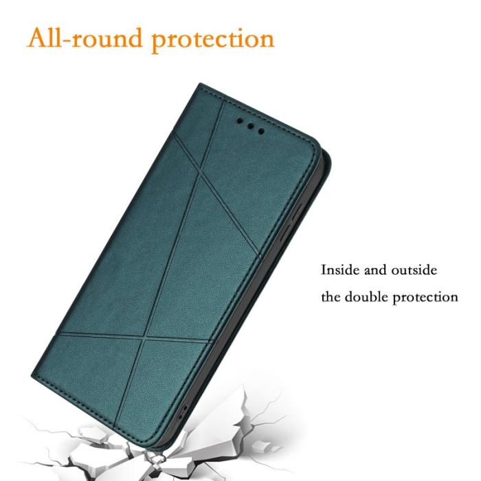 OEM - Plånboksfodral för Samsung Galaxy S26 Konstläder Ställ - Grön