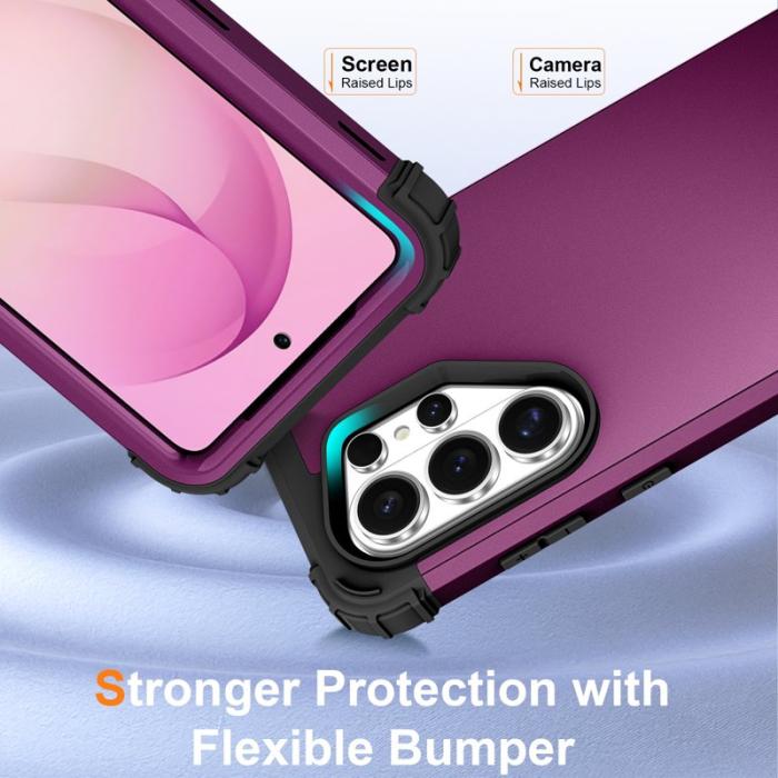 OEM - Mobilskal för Samsung Galaxy S26 Ultra Stöttålig PC + TPU - Lila